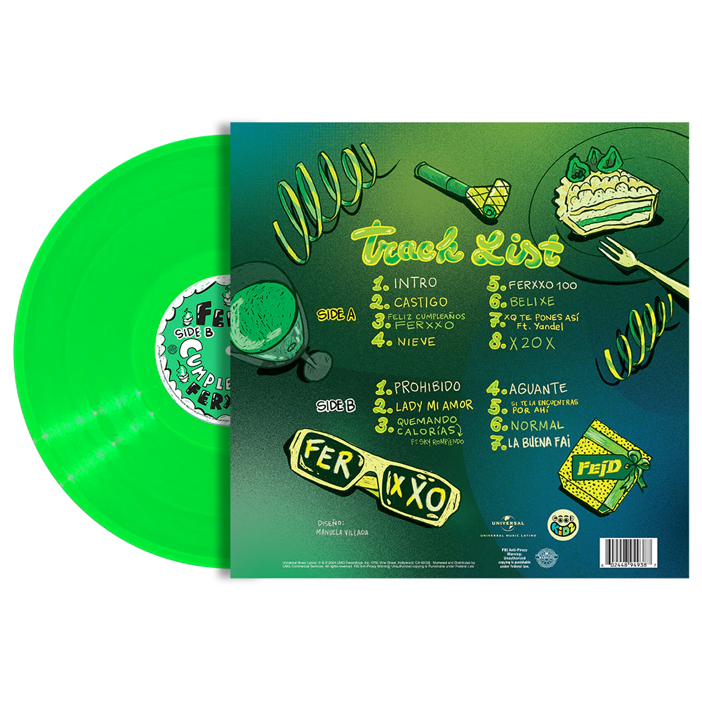 FELIZ CUMPLEAÑOS FERXXO TE PIRATEAMOS EL ALBUM 1LP Vinyl - Image 4