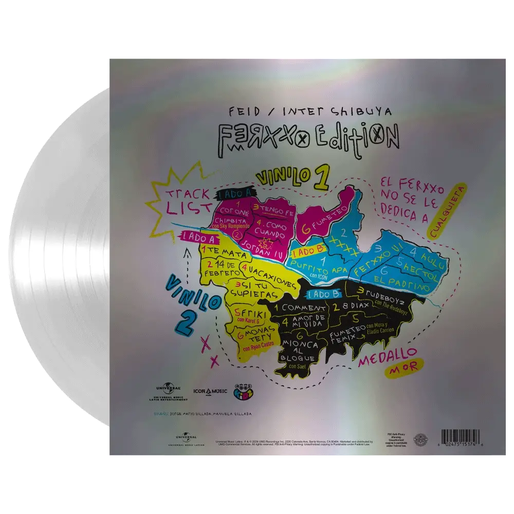 INTER SHIBUYA (FERXXO EDITION) HOLOGRAPHIC COVER 2LP VINYL - Image 3